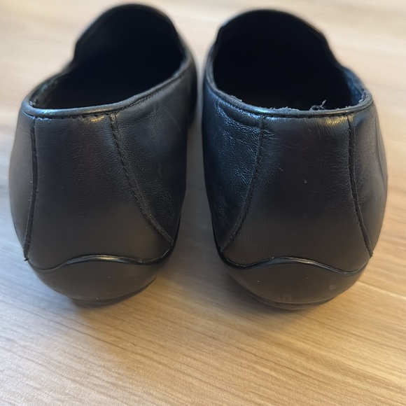 Dansko Olivia Black Leather Slip on Loafer 7.5 38 - Picture 4 of 10